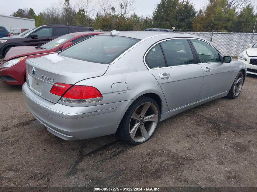 WBAHN83517DT72022 | 2007 BMW 750LI