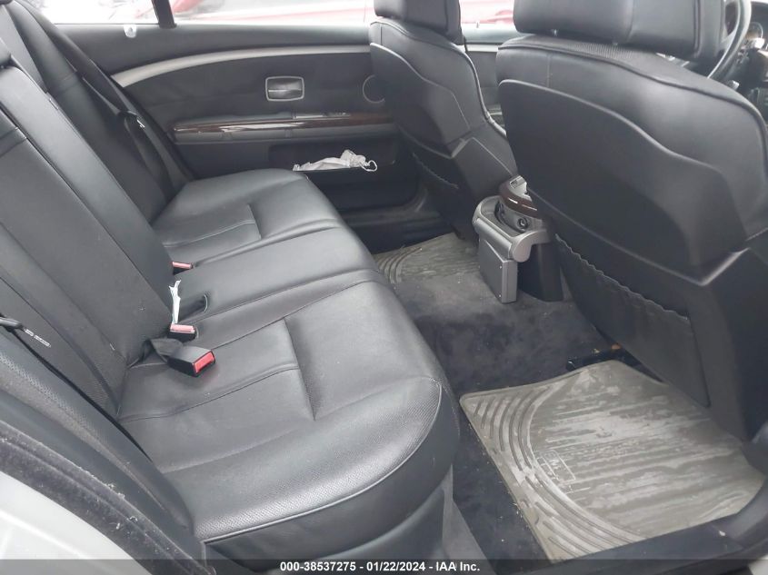 WBAHN83517DT72022 | 2007 BMW 750LI