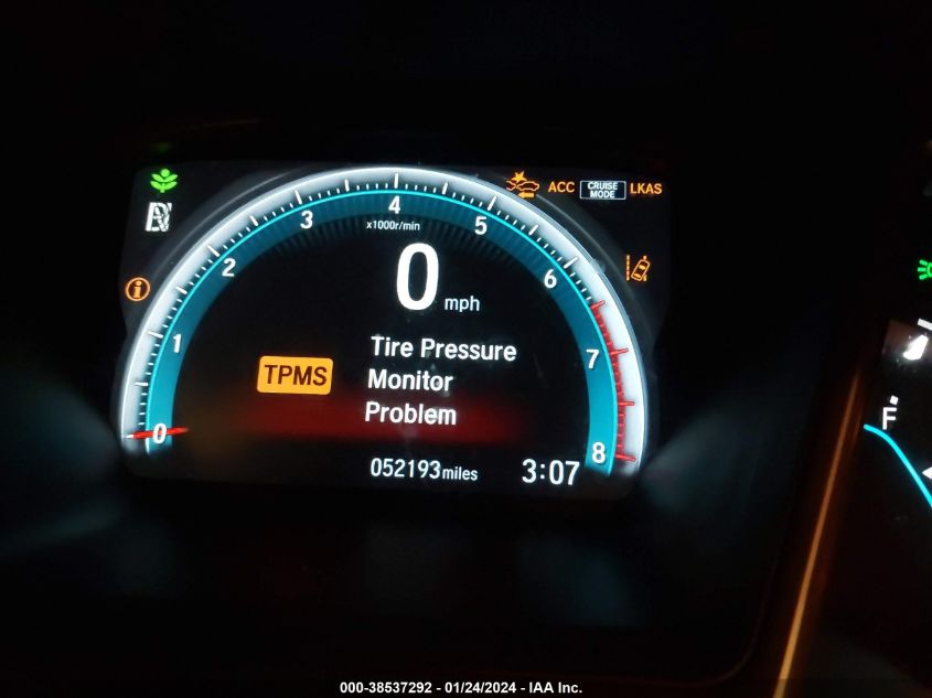2020 HONDA CIVIC TOURING - 19XFC1F95LE006871