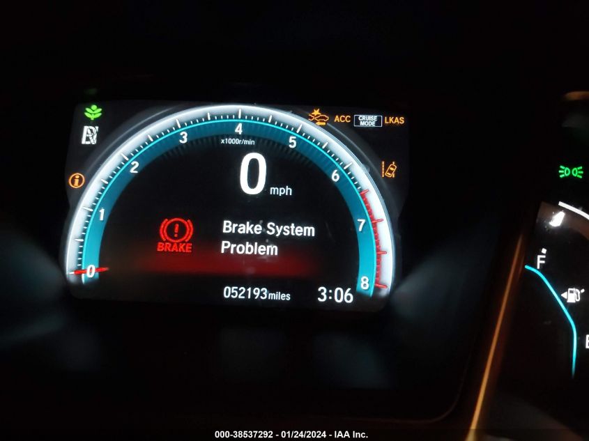 2020 HONDA CIVIC TOURING - 19XFC1F95LE006871