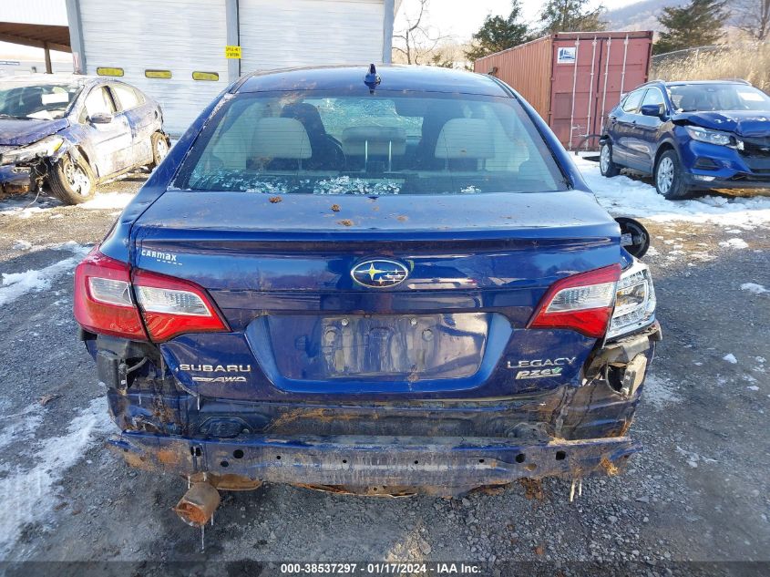 2016 SUBARU LEGACY 2.5I PREMIUM - 4S3BNAF6XG3029588