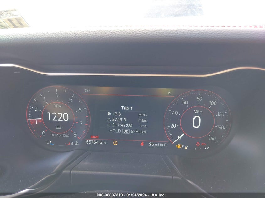 VIN 1FATP8UH2K5112558 2019 FORD MUSTANG