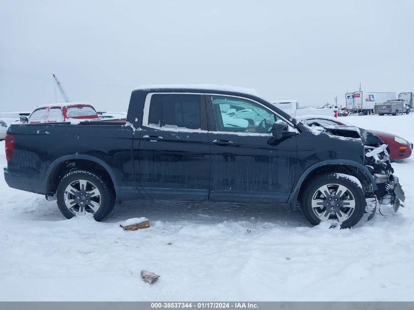2018 HONDA RIDGELINE RTL - 5FPYK3F63JB007142