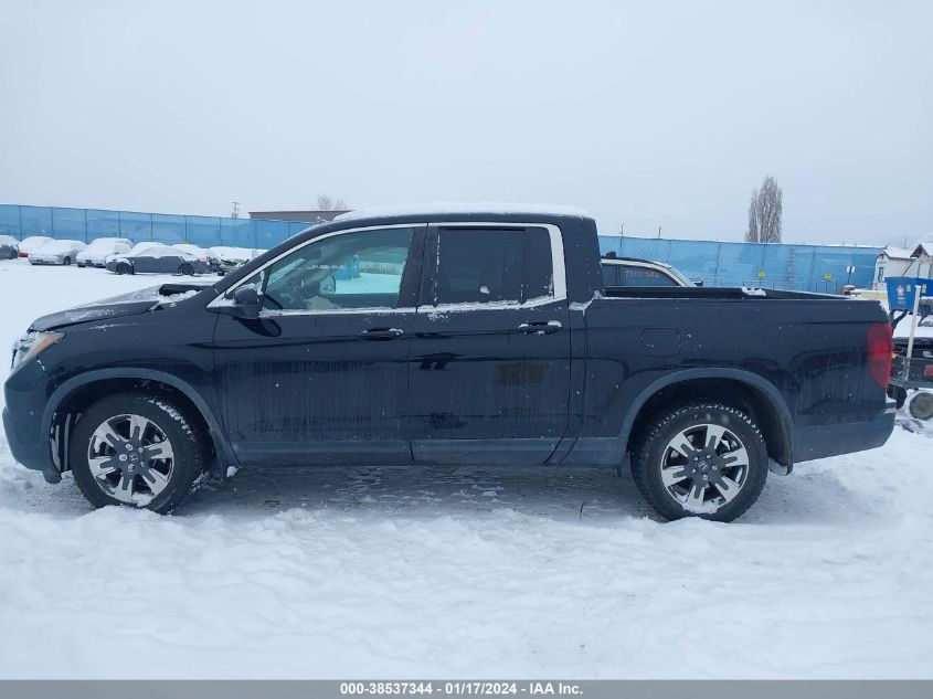 2018 HONDA RIDGELINE RTL - 5FPYK3F63JB007142