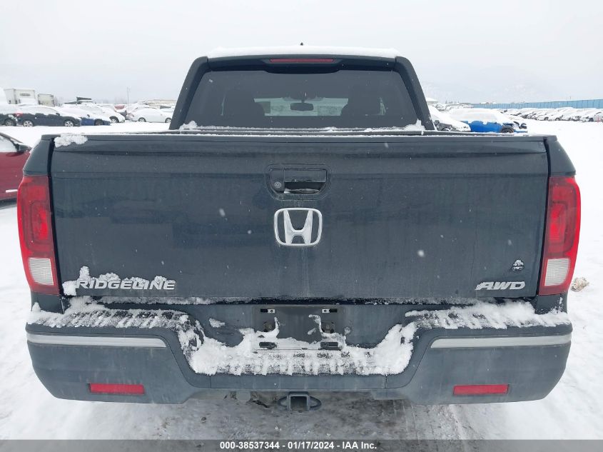 2018 HONDA RIDGELINE RTL - 5FPYK3F63JB007142