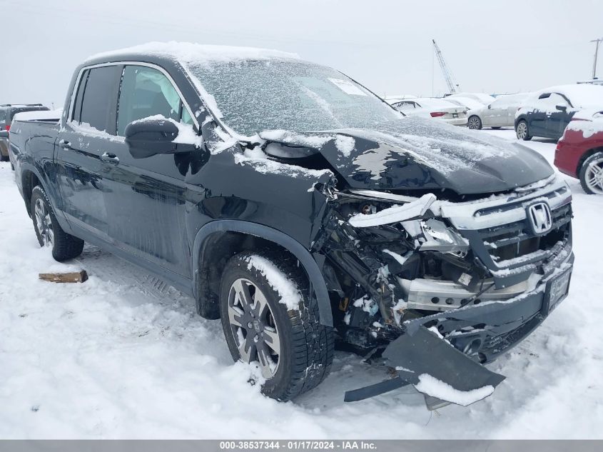 2018 HONDA RIDGELINE RTL - 5FPYK3F63JB007142