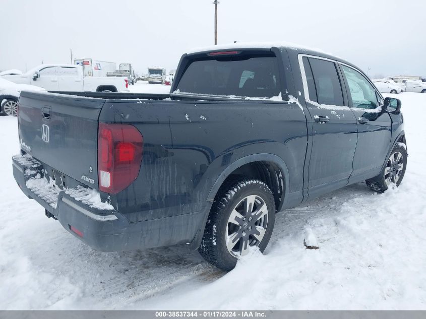 2018 HONDA RIDGELINE RTL - 5FPYK3F63JB007142