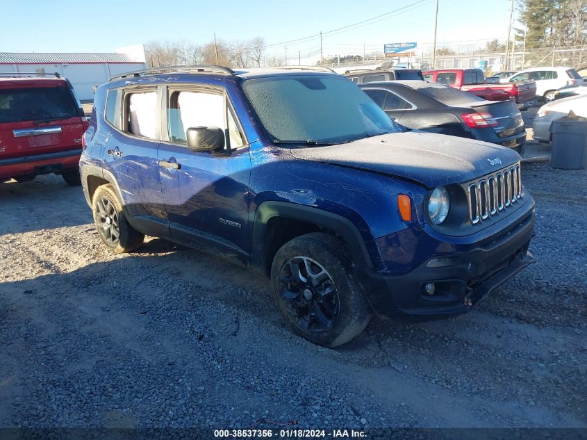 2018 JEEP RENEGADE SPORT - ZACCJBAB5JPJ56842