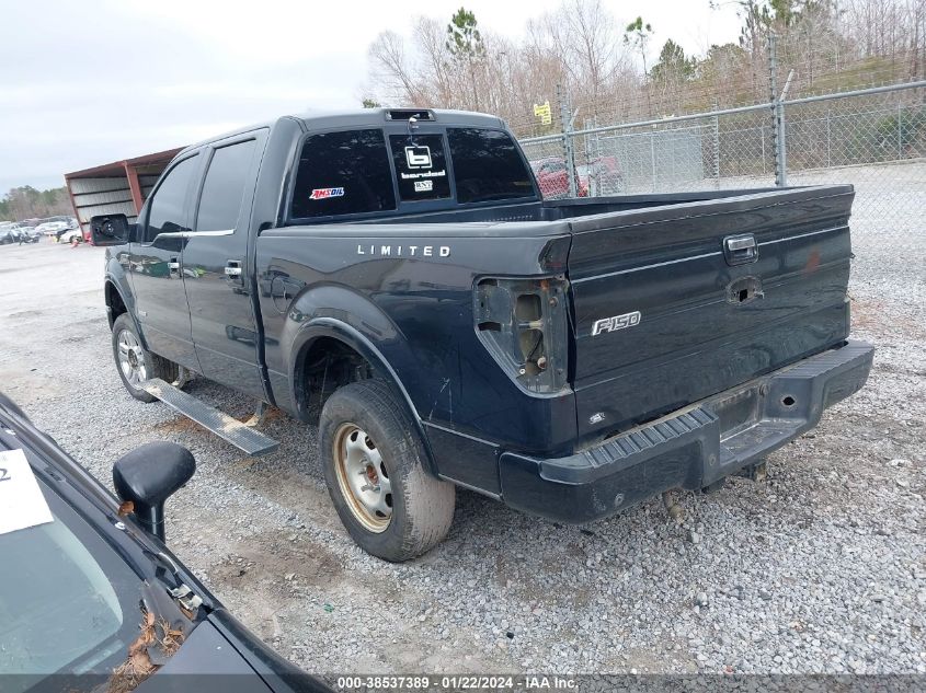 2014 FORD F-150 LIMITED - 1FTFW1ET0EFA22313