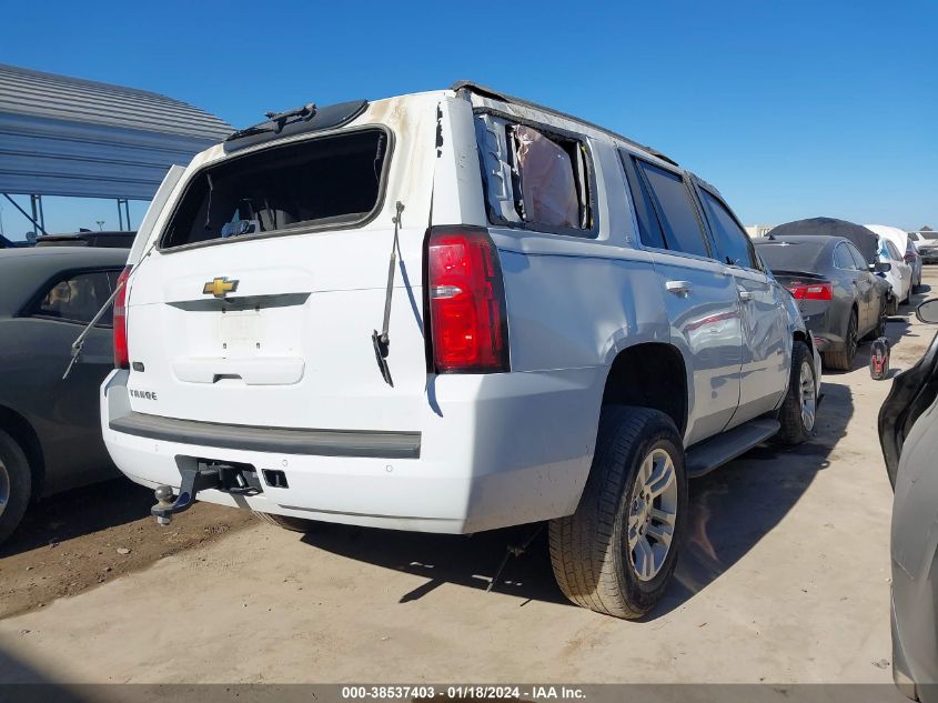 2016 CHEVROLET TAHOE C1500 LT - 1GNSCBKCXGR298895