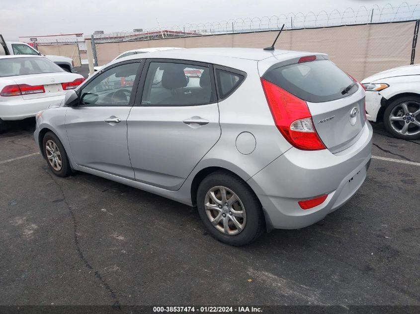 2013 HYUNDAI ACCENT GLS/GS - KMHCT5AEXDU107112