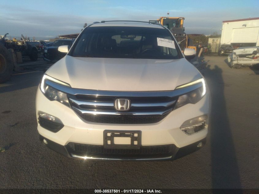 2017 HONDA PILOT TOURING - 5FNYF5H94HB001117