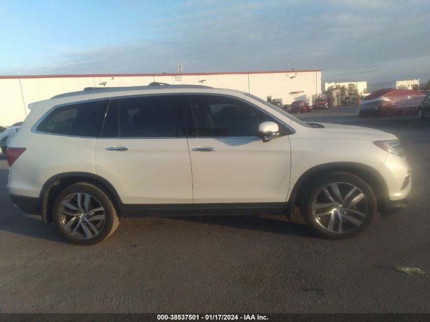 2017 HONDA PILOT TOURING - 5FNYF5H94HB001117