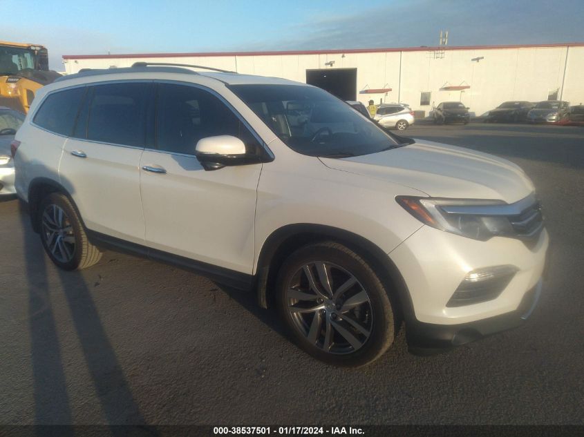 2017 HONDA PILOT TOURING - 5FNYF5H94HB001117