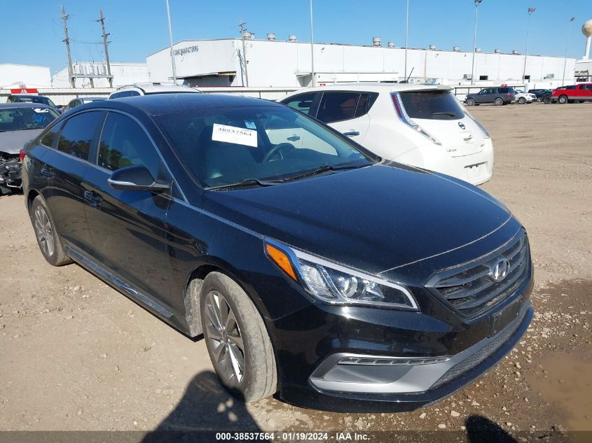 2017 HYUNDAI SONATA SPORT - 5NPE34AF8HH526673