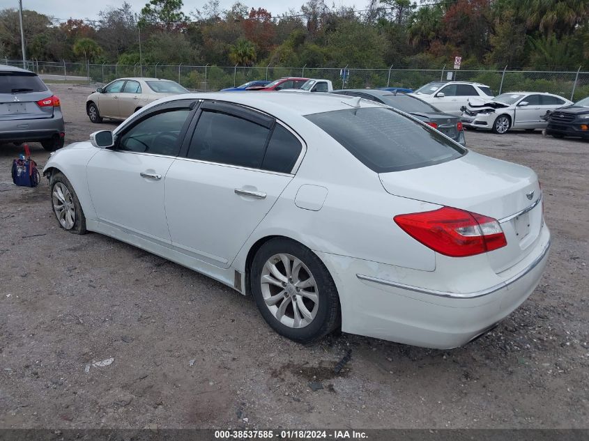 2013 HYUNDAI GENESIS 3.8L - KMHGC4DD5DU213384