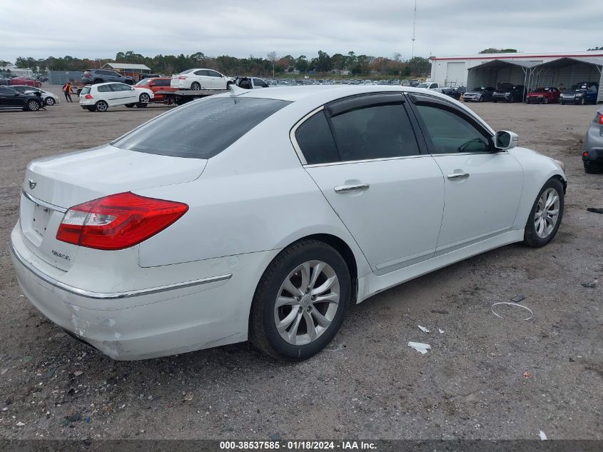 2013 HYUNDAI GENESIS 3.8L - KMHGC4DD5DU213384
