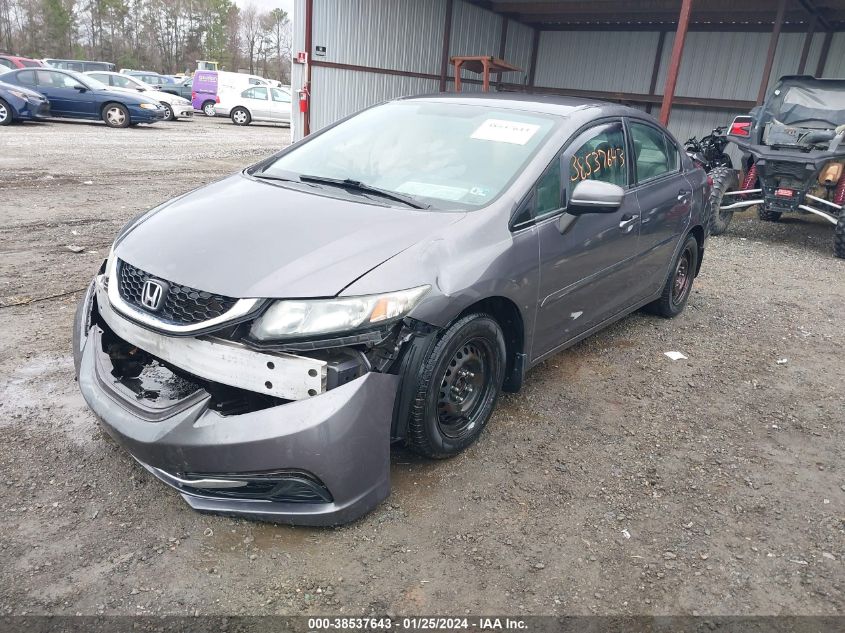 2014 HONDA CIVIC LX - 2HGFB2F54EH524517