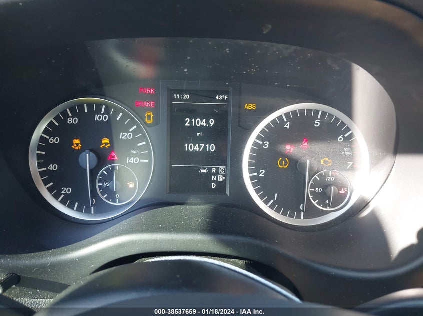 VIN WD4PG2EE3J3389491 2018 MERCEDES-BENZ METRIS