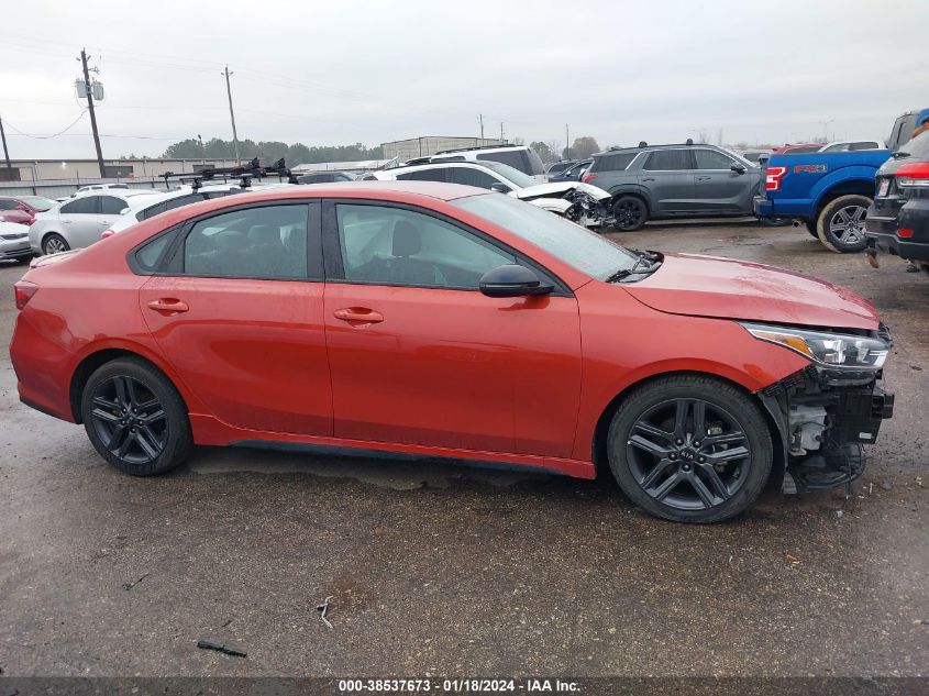 2021 KIA FORTE GT LINE - 3KPF34ADXME385140