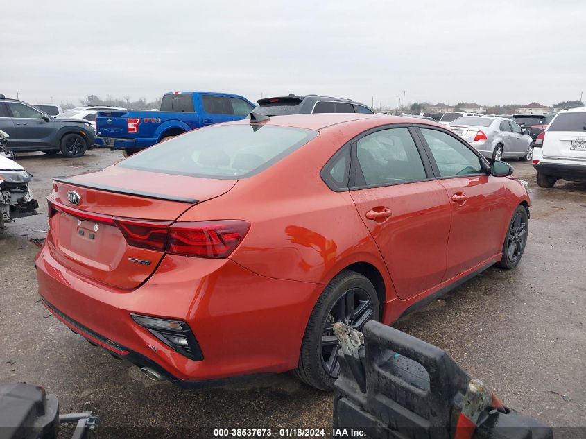 2021 KIA FORTE GT LINE - 3KPF34ADXME385140