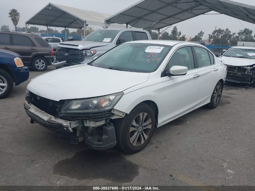 2013 HONDA ACCORD LX - 1HGCR2F31DA147493