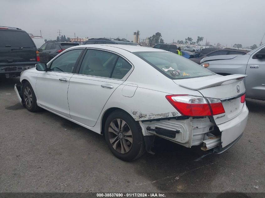 2013 HONDA ACCORD LX - 1HGCR2F31DA147493