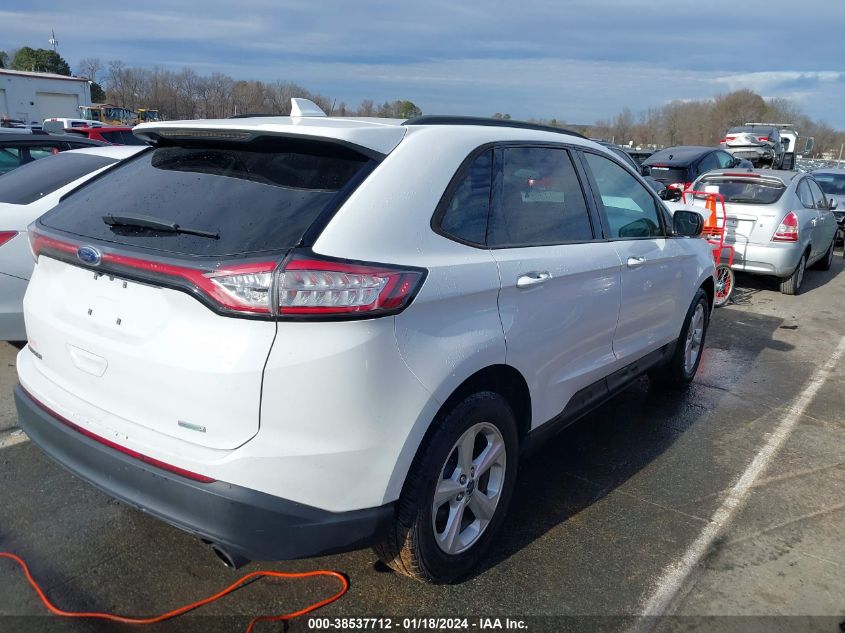 VIN 2FMPK3G93HBB02476 2017 FORD EDGE SE