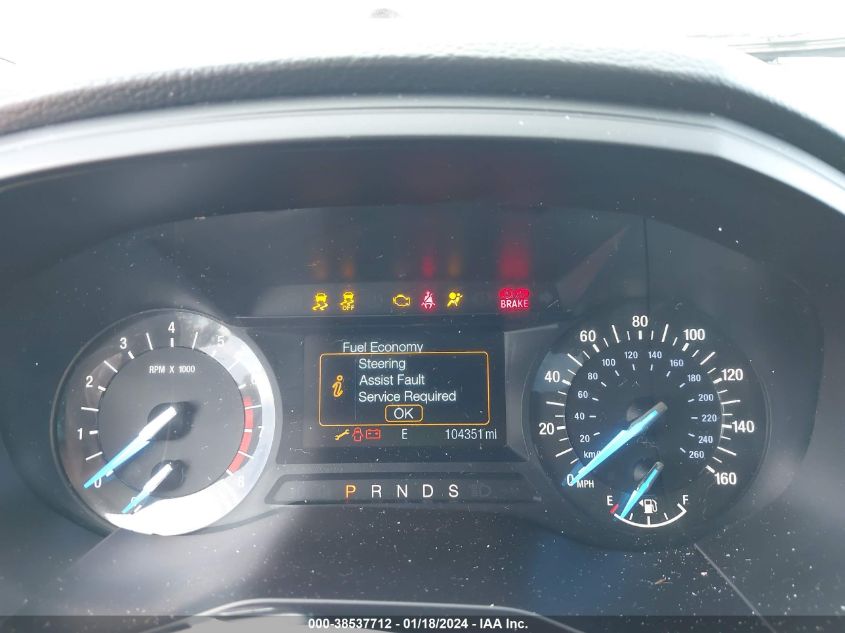 VIN 2FMPK3G93HBB02476 2017 FORD EDGE SE