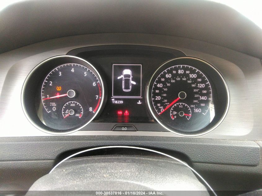 2016 VOLKSWAGEN GOLF SPORTWAGEN TSI S 4-DOOR - 3VWA17AU9GM508015