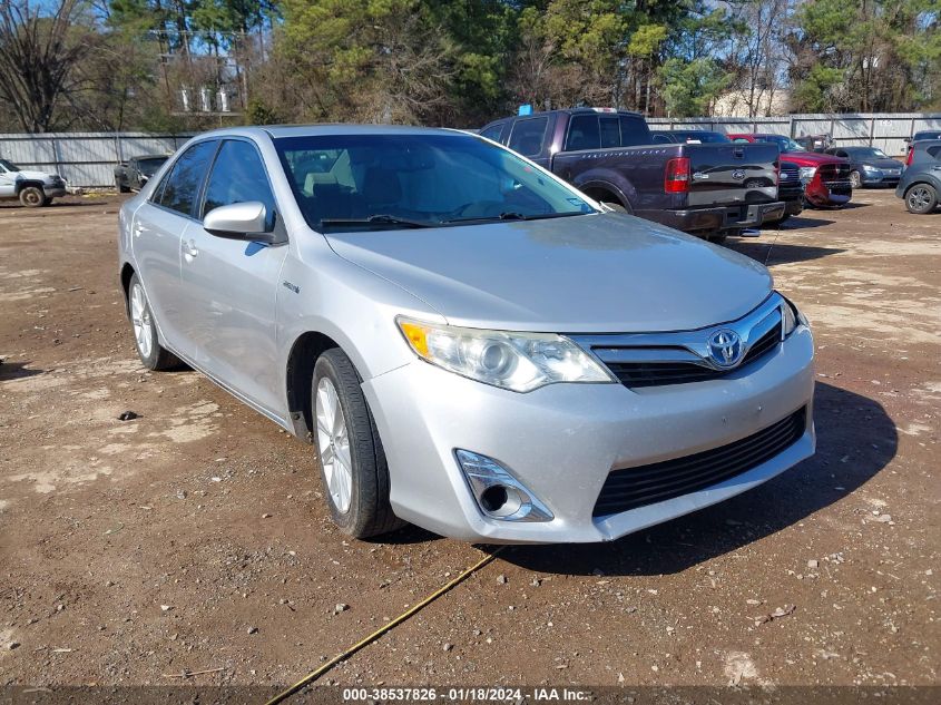 2014 TOYOTA CAMRY HYBRID XLE - 4T1BD1FK8EU130695