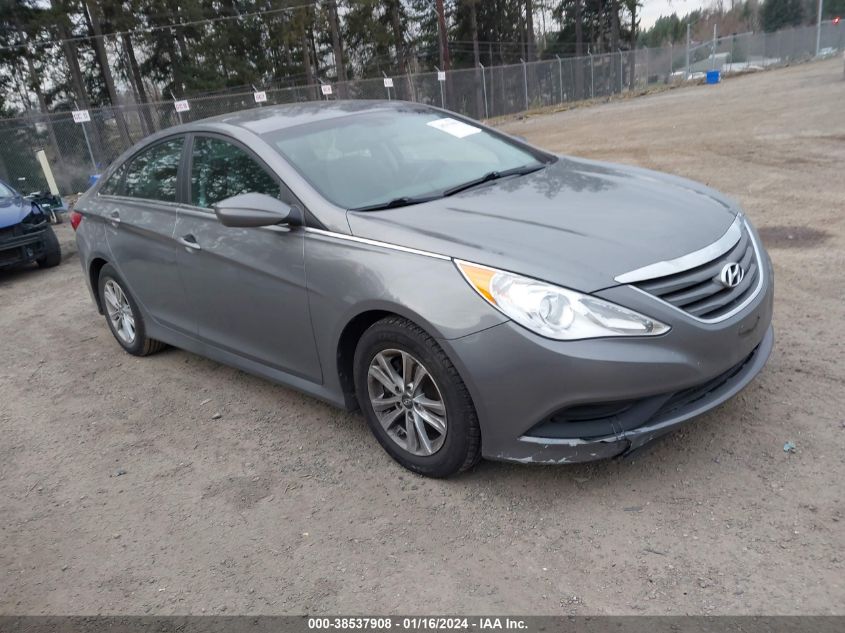 2014 HYUNDAI SONATA GLS - 5NPEB4ACXEH832200