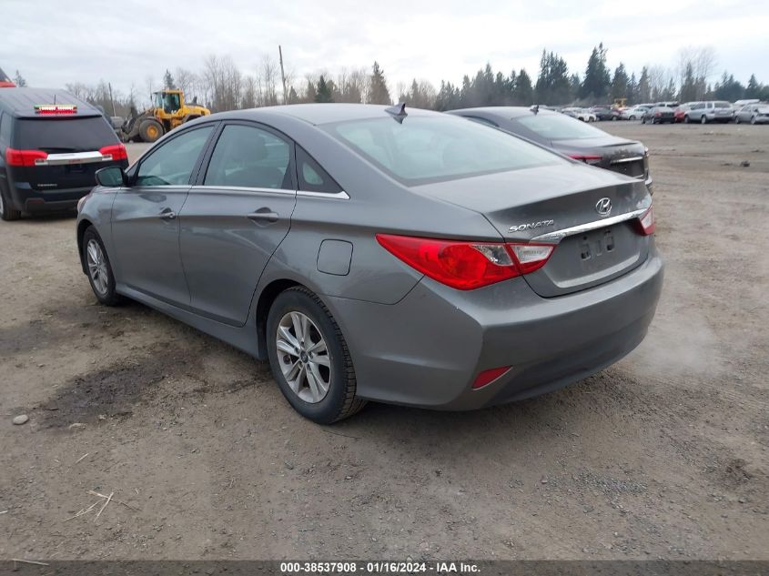 2014 HYUNDAI SONATA GLS - 5NPEB4ACXEH832200