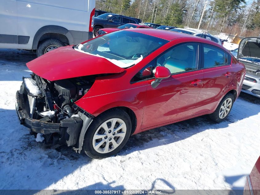 2013 KIA RIO LX - KNADM4A36D6280139