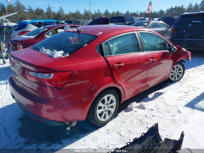 2013 KIA RIO LX - KNADM4A36D6280139