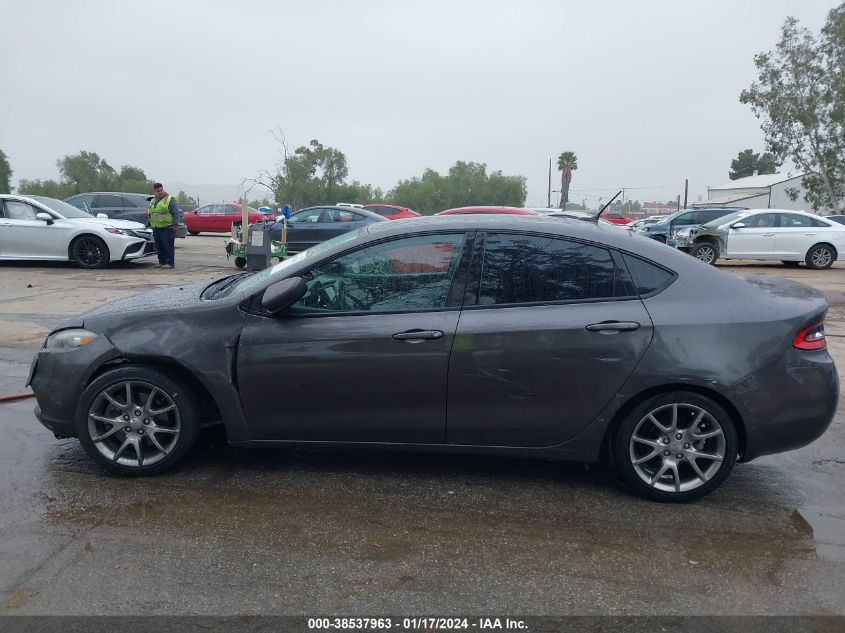 2015 DODGE DART SXT - 1C3CDFBB2FD165346