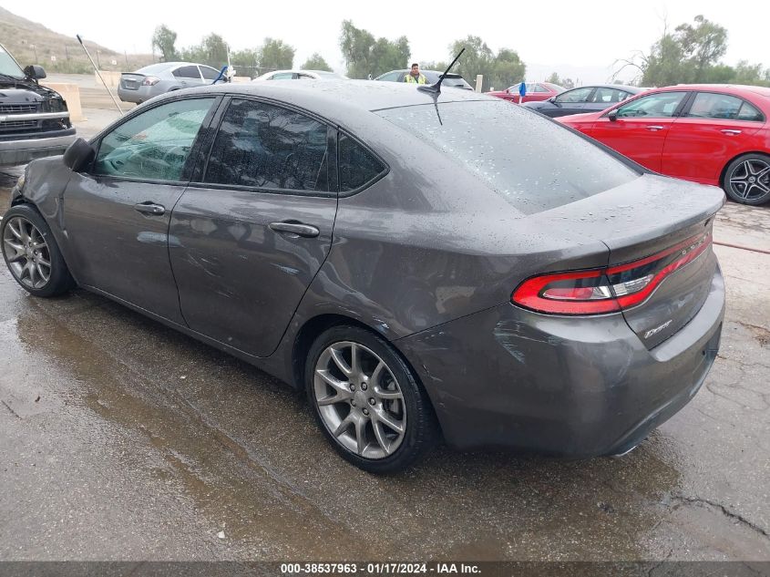 2015 DODGE DART SXT - 1C3CDFBB2FD165346