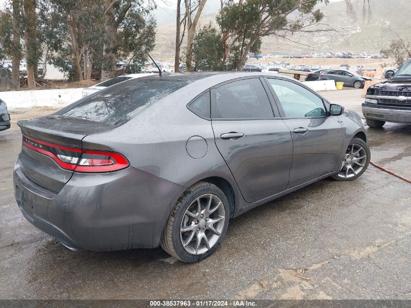 2015 DODGE DART SXT - 1C3CDFBB2FD165346
