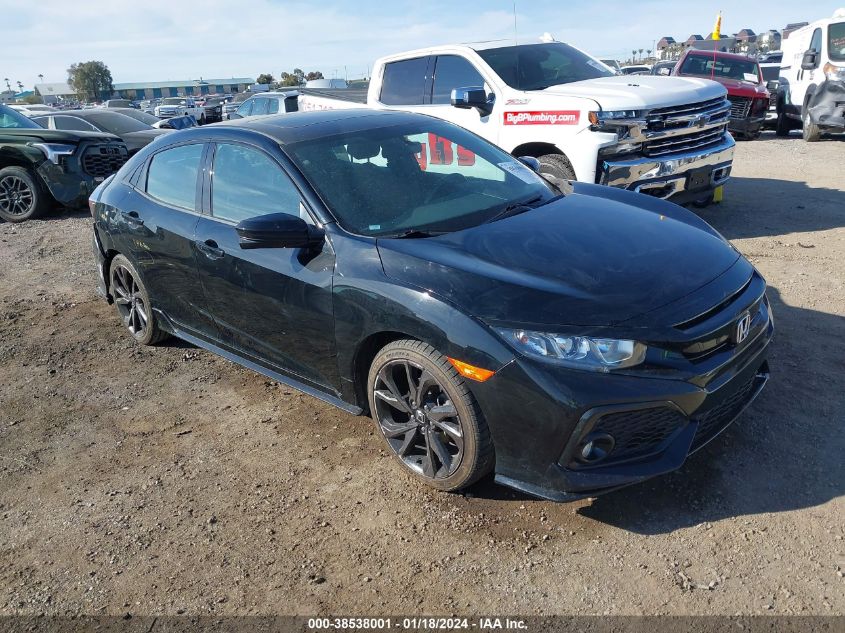 2017 HONDA CIVIC SPORT - SHHFK7G48HU303349