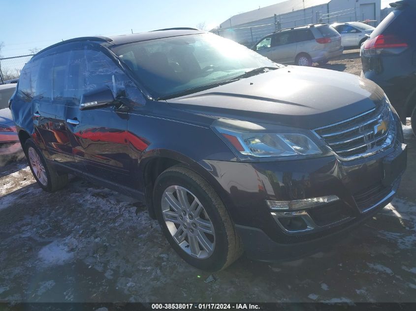 2015 CHEVROLET TRAVERSE LT - 1GNKRGKD9FJ114127