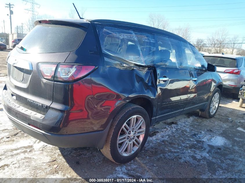 2015 CHEVROLET TRAVERSE LT - 1GNKRGKD9FJ114127