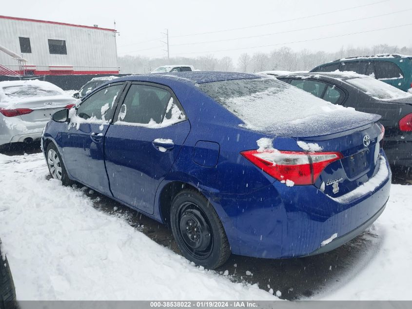 2014 TOYOTA COROLLA S - 2T1BURHE4EC095760