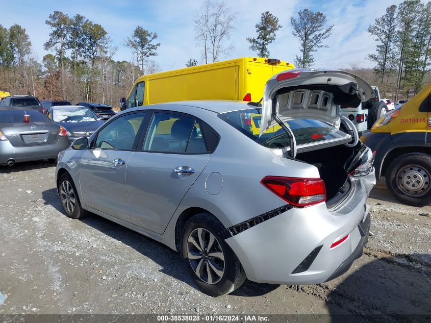 2023 KIA RIO LX/S - 3KPA24AD7PE613483