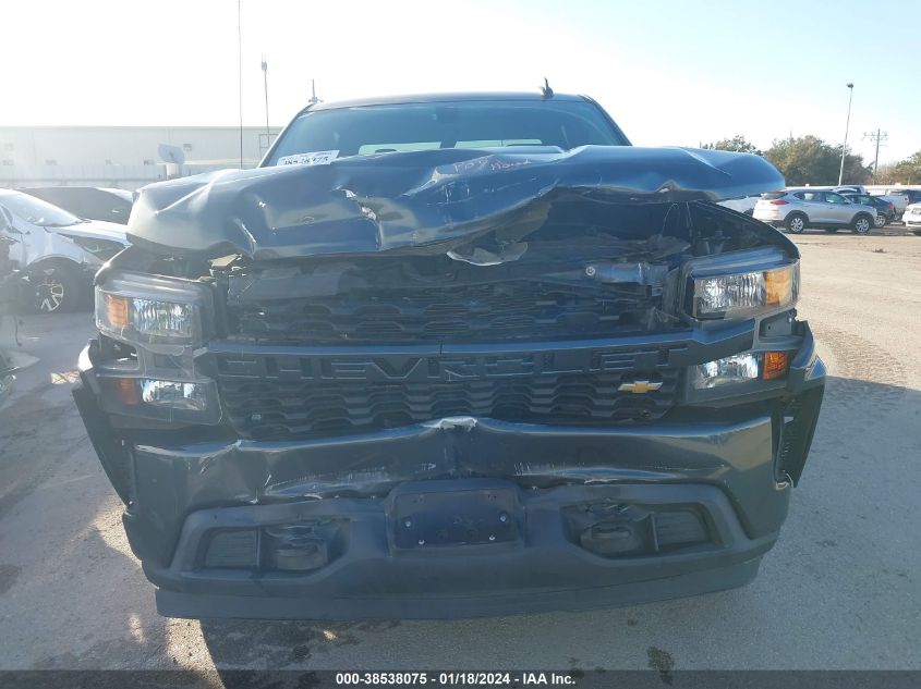 2019 CHEVROLET SILVERADO 1500 CUSTOM - 3GCPWBEH3KG206709