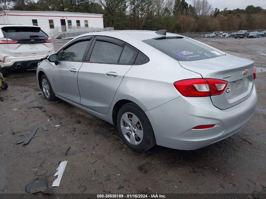2017 CHEVROLET CRUZE LS - 1G1BC5SM7H7116434