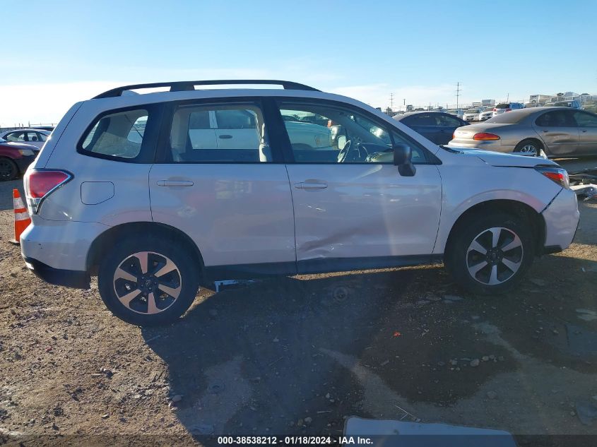 2017 SUBARU FORESTER 2.5I - JF2SJABC0HH806745