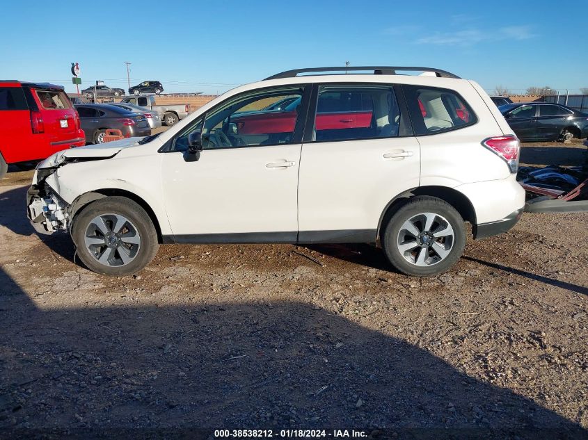2017 SUBARU FORESTER 2.5I - JF2SJABC0HH806745
