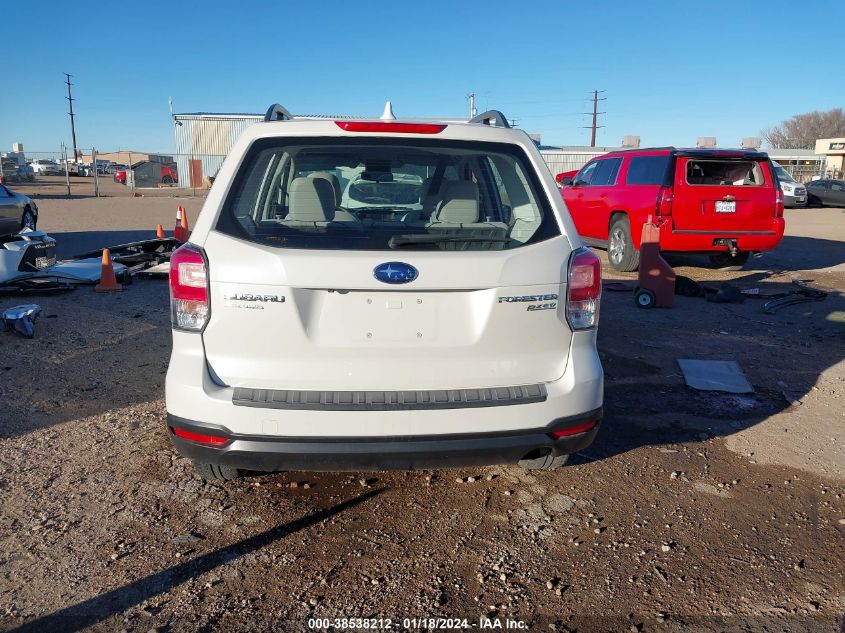 2017 SUBARU FORESTER 2.5I - JF2SJABC0HH806745