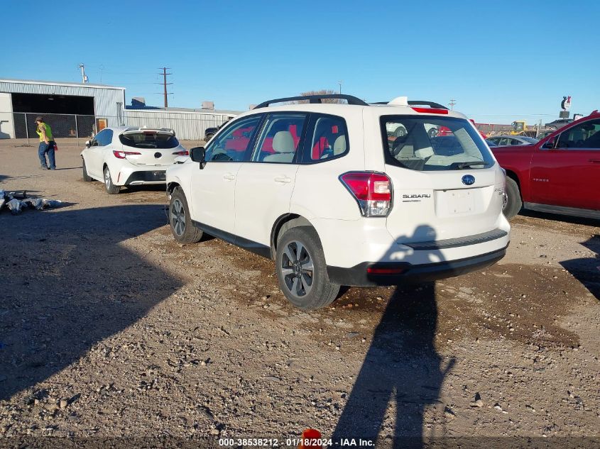 2017 SUBARU FORESTER 2.5I - JF2SJABC0HH806745