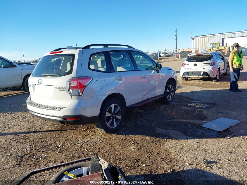 2017 SUBARU FORESTER 2.5I - JF2SJABC0HH806745